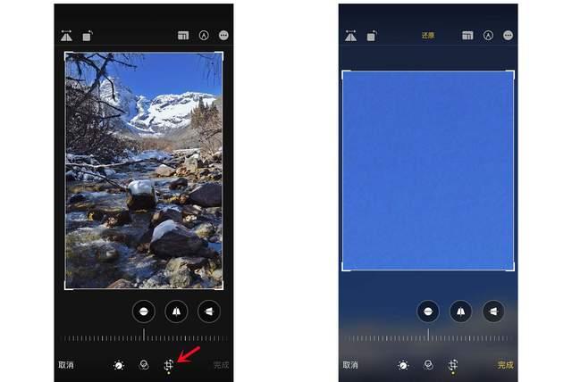 东源苹果手机维修分享iPhone手机如何使用裁剪功能隐藏照片 